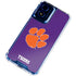 Clemson University Tiger Print Purple Moto G 5G (2024) Clear Case